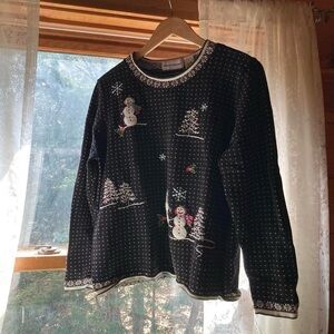 Alfred Dunner Women’s Large Winter Sweater